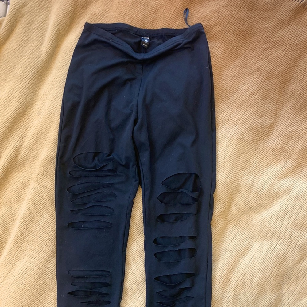 SHEIN XS slit leggings